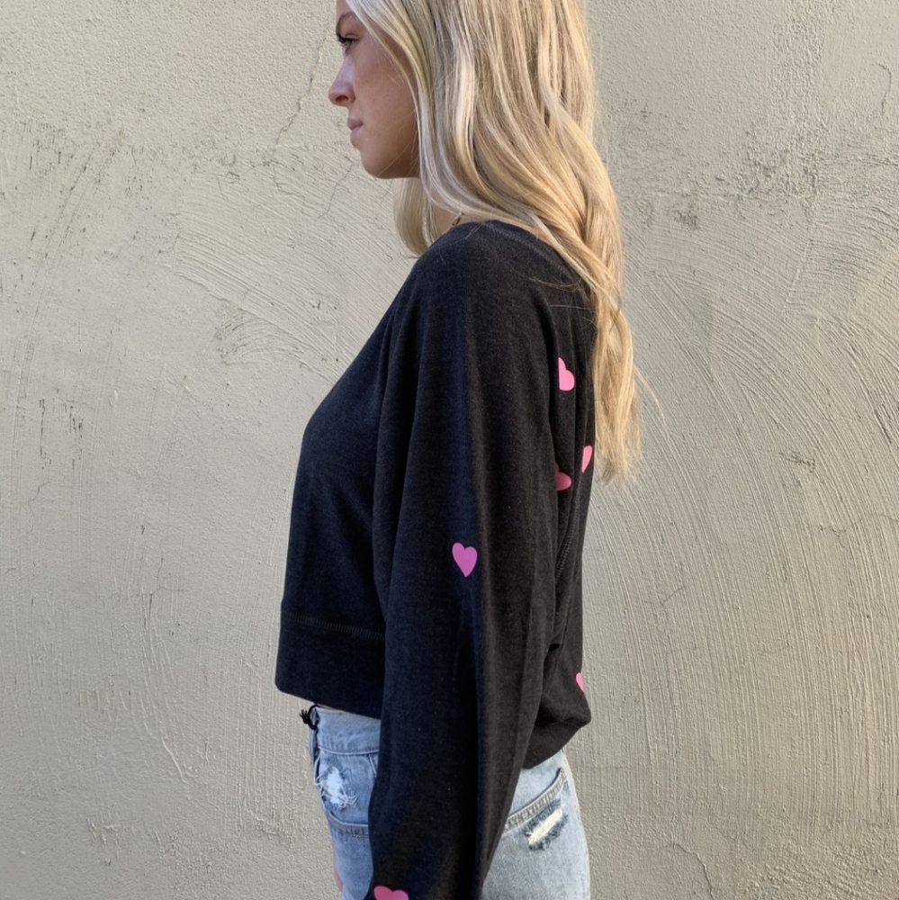 Chaser Cropped Batman Wing pullover - Picture 3 of 11